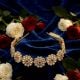 Handcrafted Kundan Alloy Metal Floral Hairband